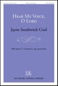 Hear My Voice, O Lord SAB choral sheet music cover